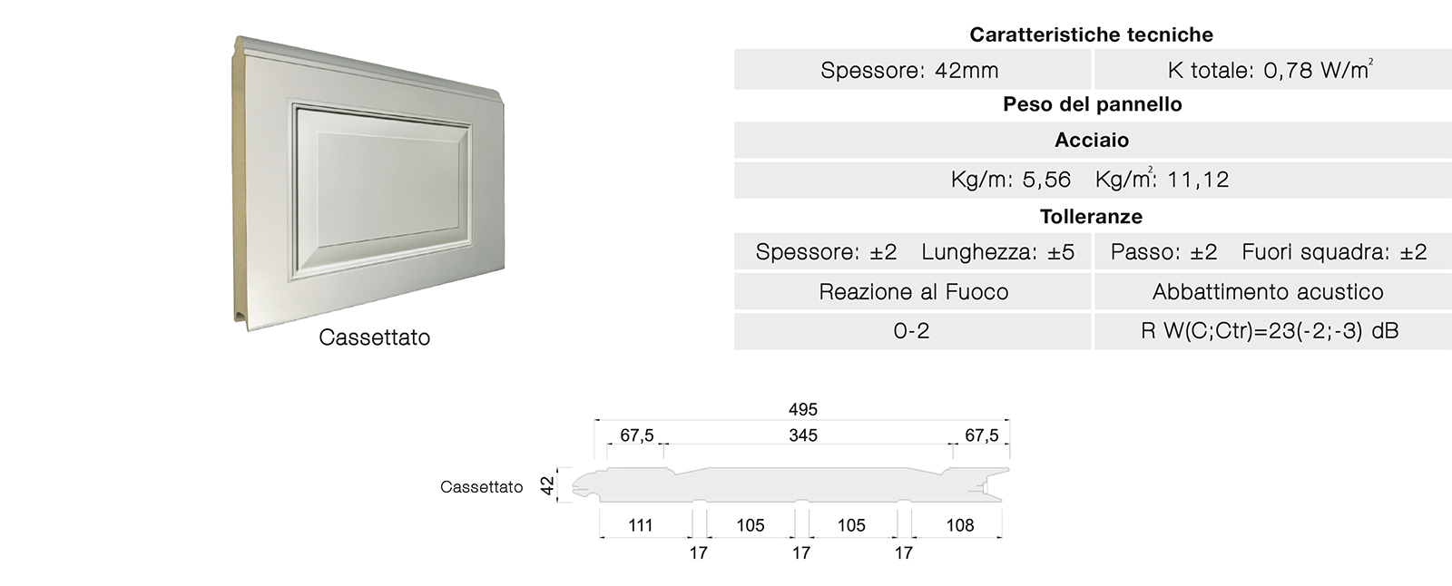 08 - SECUR-PAN 495-42 WG Cassettato