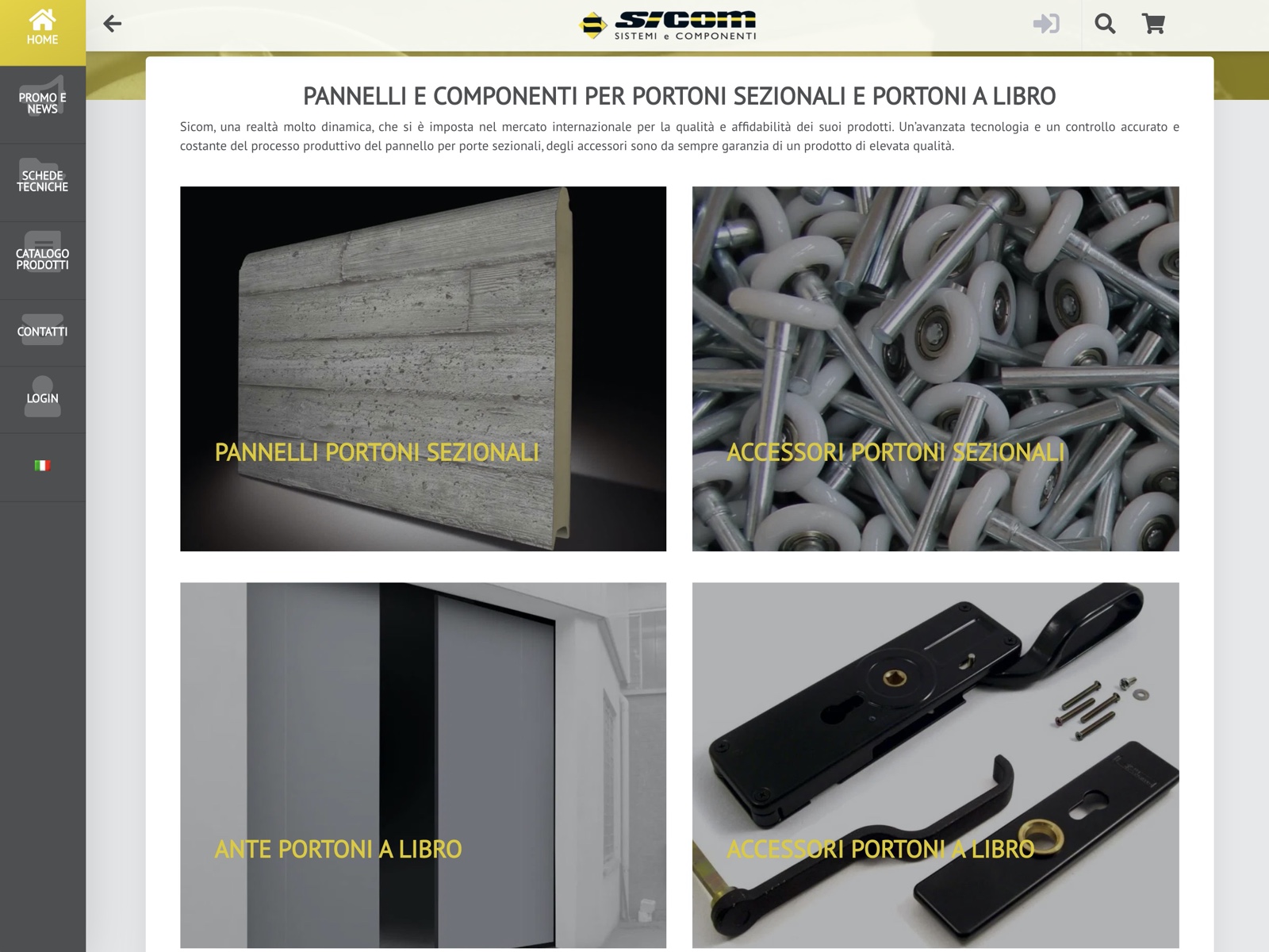 Sicom WebSite